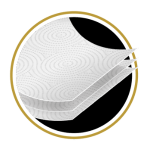 Toalha Snob Premium - Folha Tripla